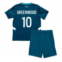 Olympique de Marseille Mason Greenwood #10 Replica Away Minikit 2024-25 Short Sleeve (+ pants)